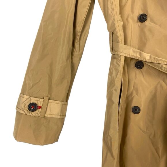 TOMMY HILFIGER Women's Classic Trench Rain Classy Lux Quality Coat Sz M WP98 - Picture 3 of 12